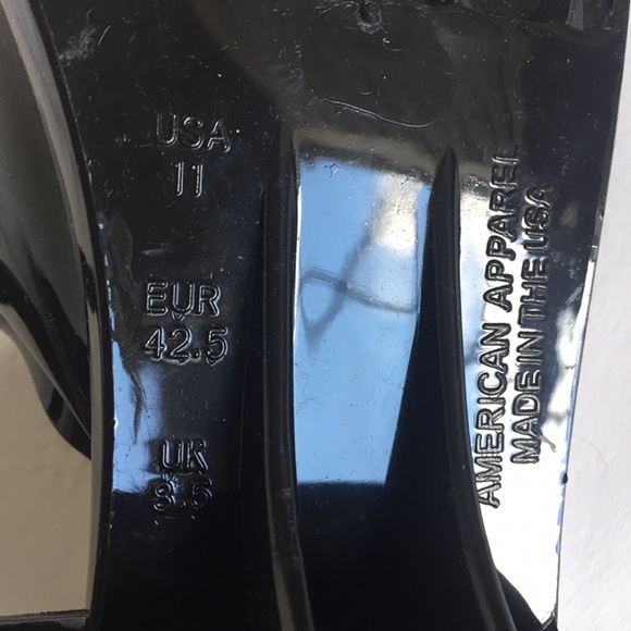 🆕 American Apparel classic Jelly Heel sandal - 11 - Picture 8 of 8