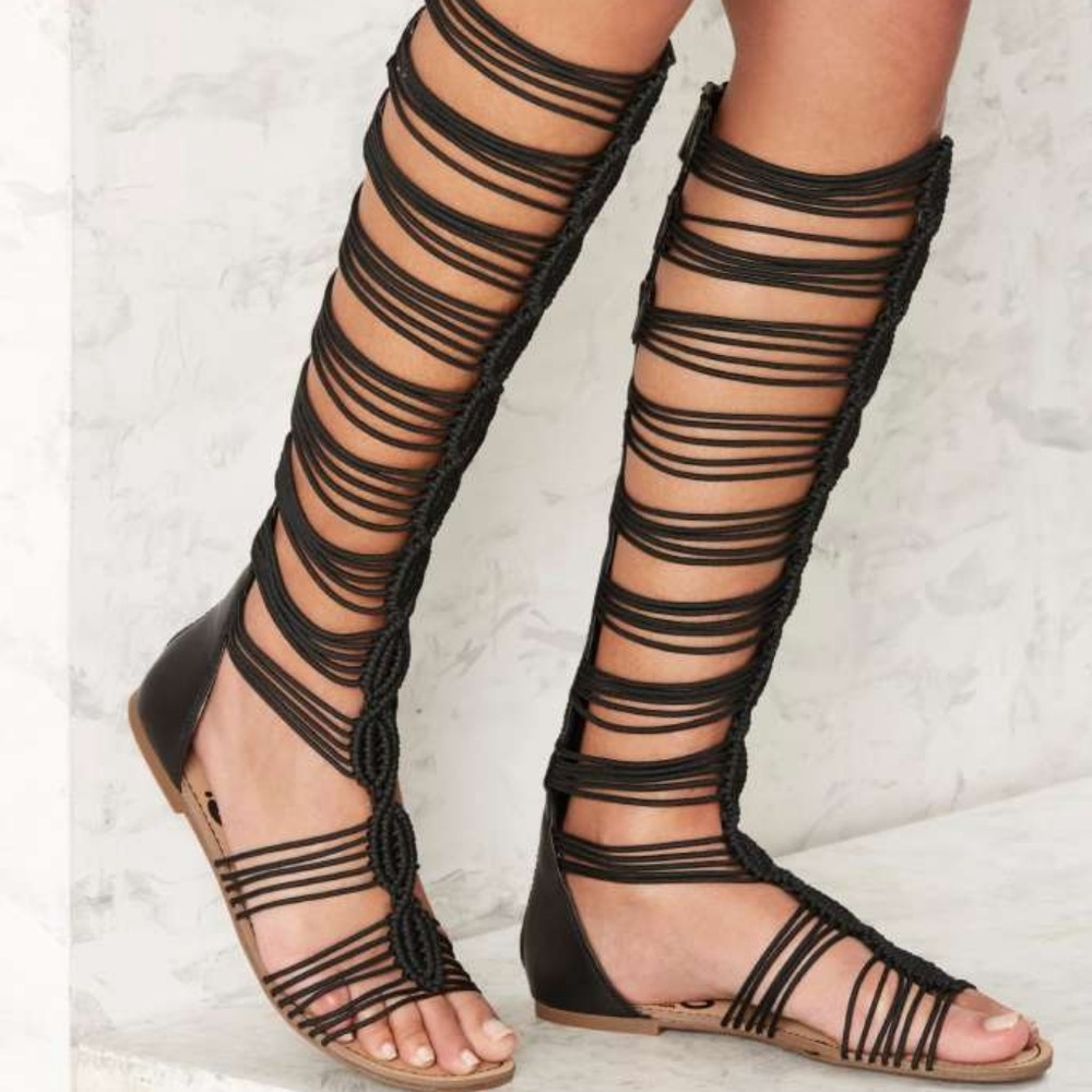 Sam Edelman Badger gladiator flat sandals NWT