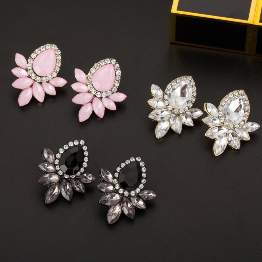 Glam Rhinestone Earrings
