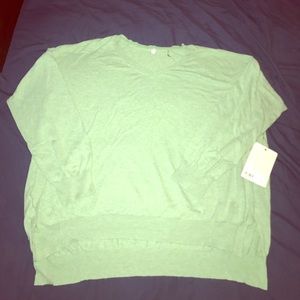 Margaret O’Leary UVillage we cotton spring sweater