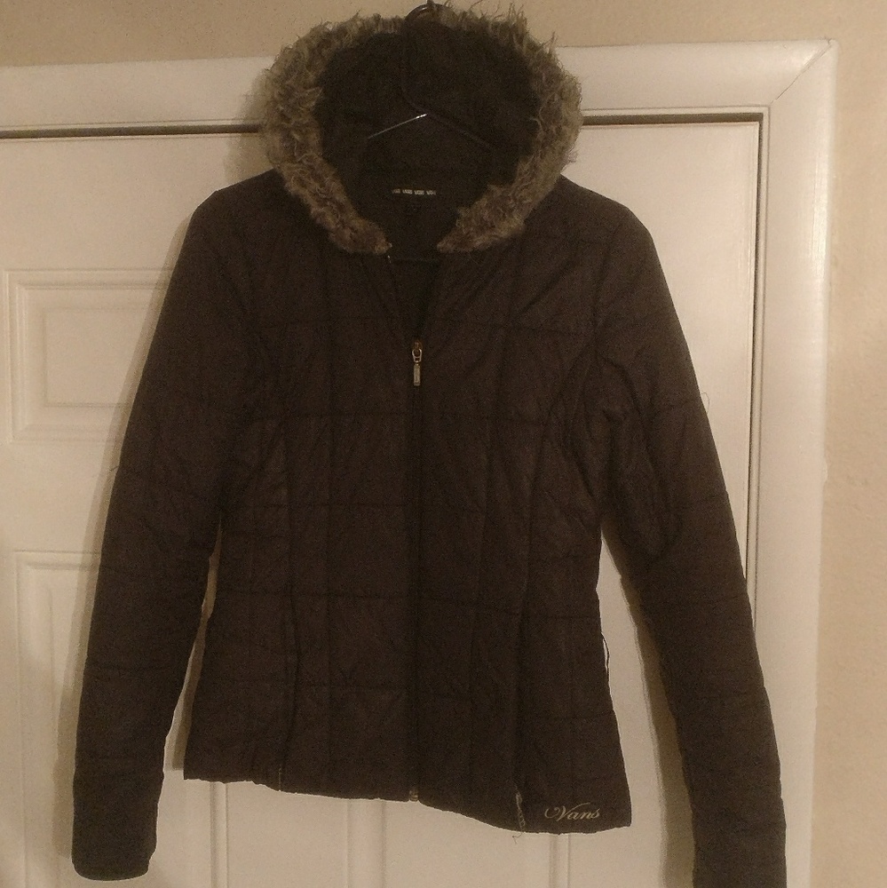 Vans Black Puffer Jacket