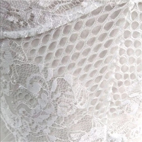 small white baby doll body suit - Picture 5 of 7