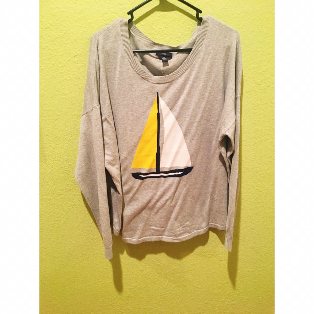 NWT GAP sailboat sweater
