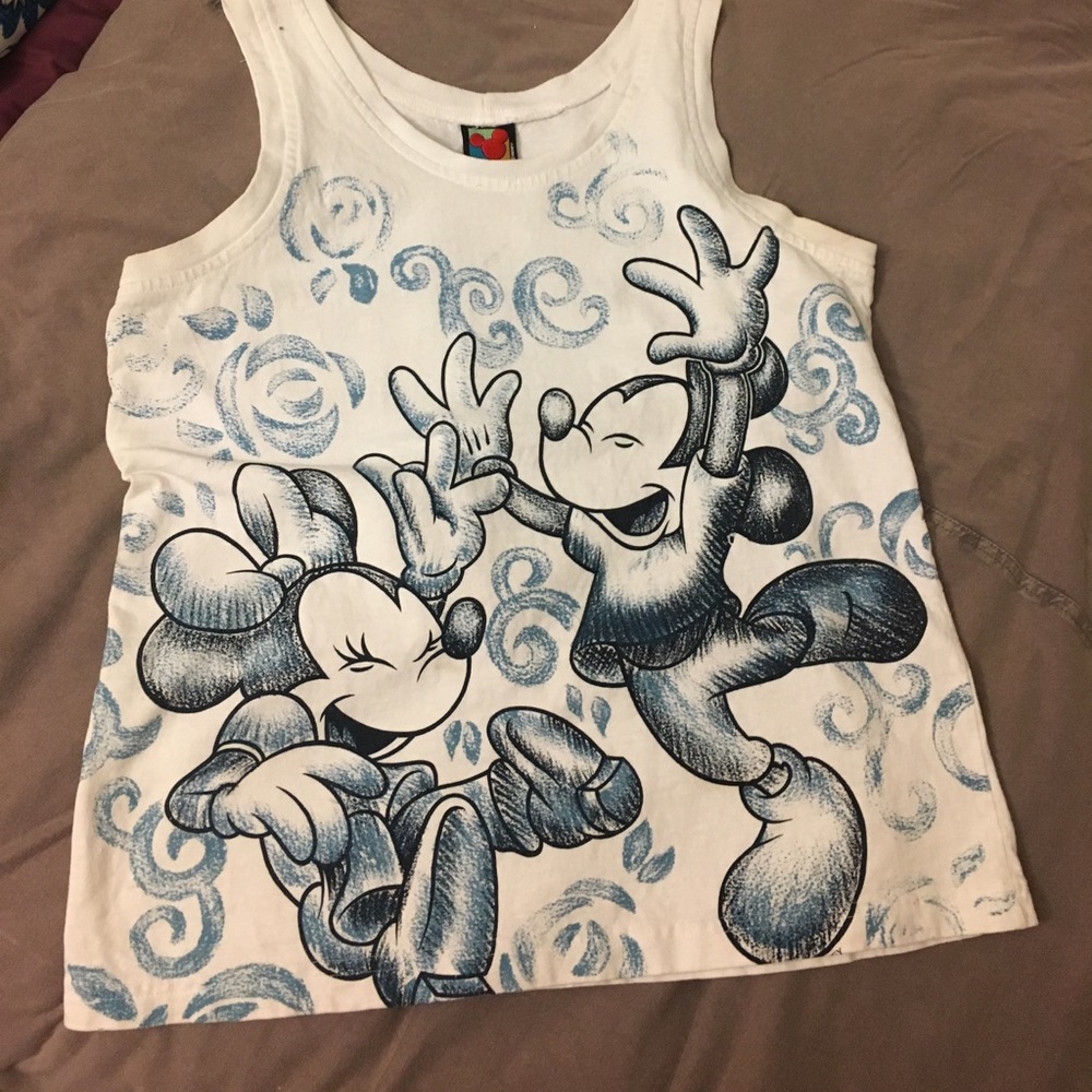 Vintage Mickey and Minnie tank