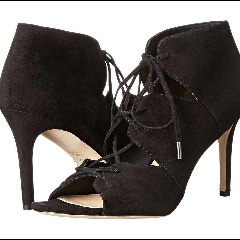  Via SpigaSuede Lace-up Stiletto