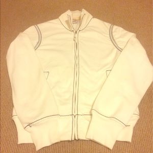 True Religion Men's Contrast white jacket