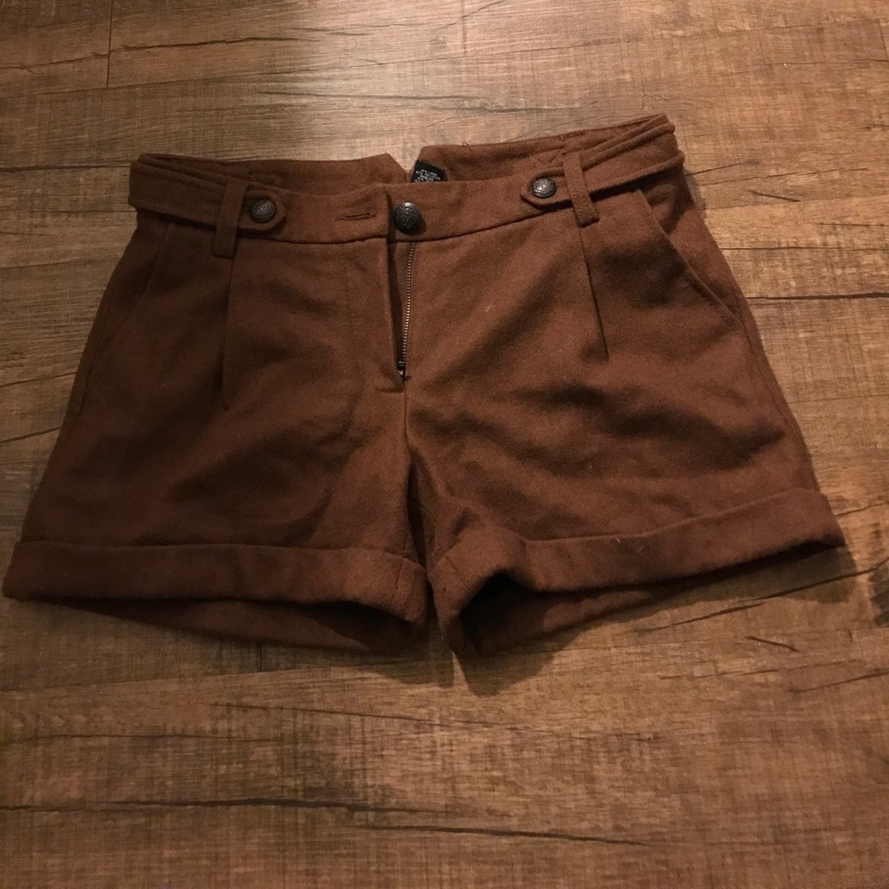 Wool shorts
