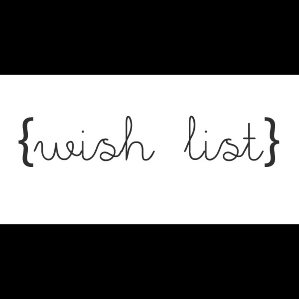 Wish list to trade (: