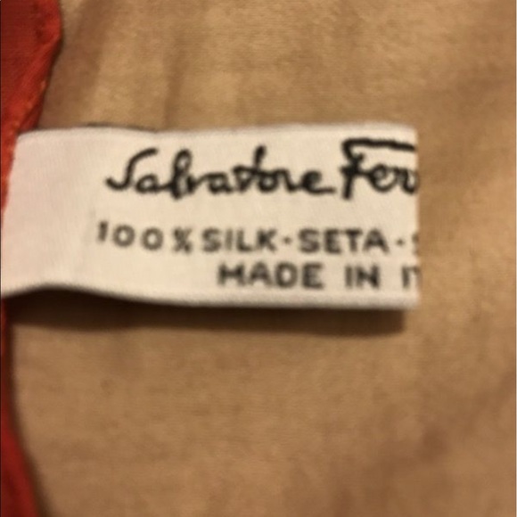 Salvatore Ferragamo silk scarf - Picture 1 of 3