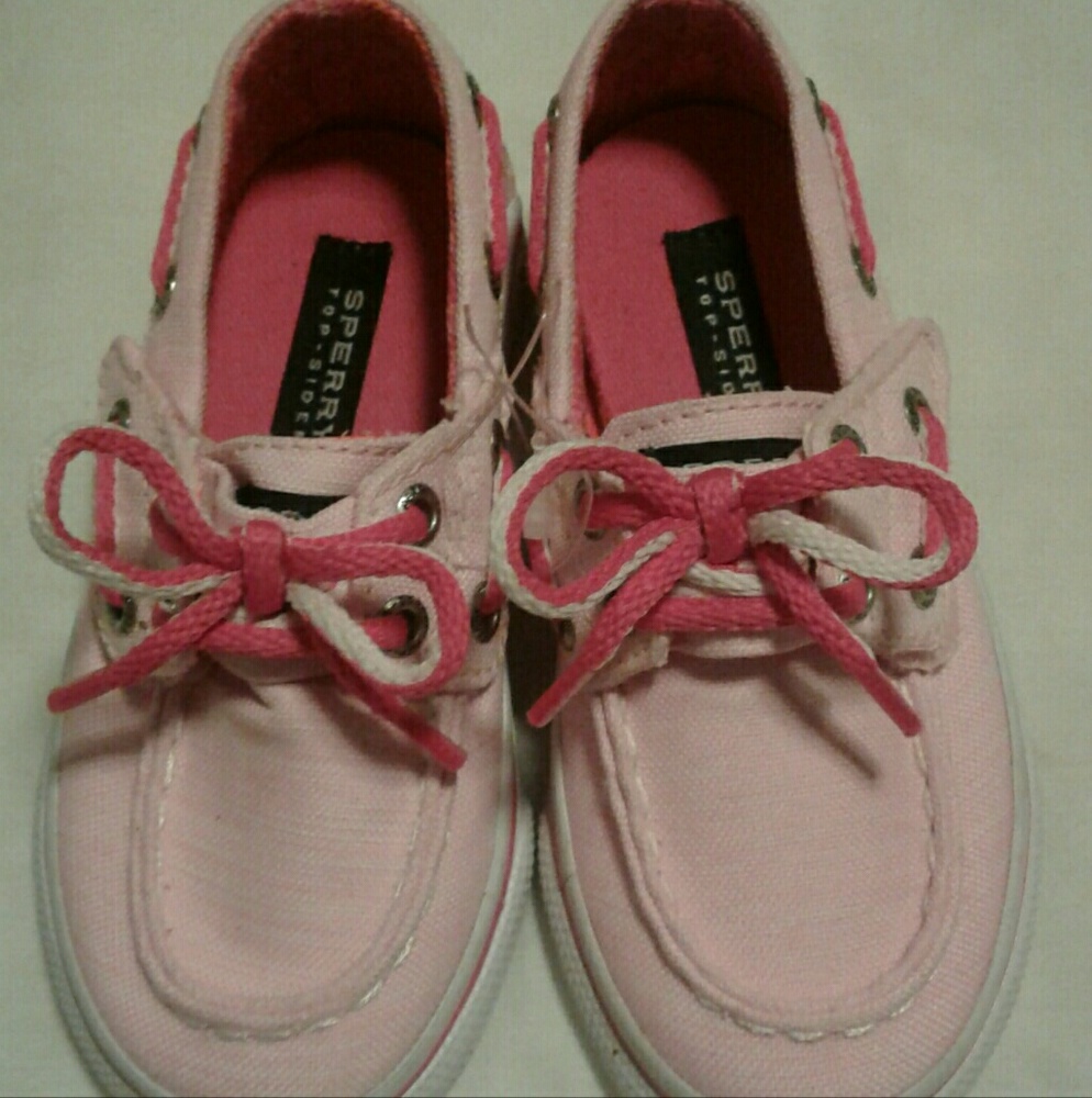 NEW Sperry Top - Sider Canvas Children's Shoe 6M