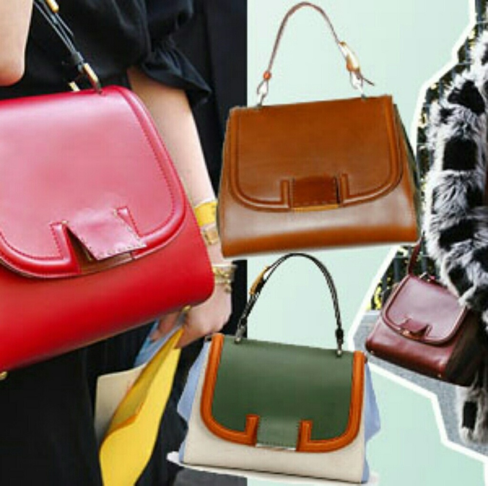 Fendi Silvana bag brown/red