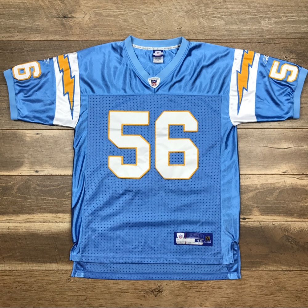 NWOT Chargers Merriman 56 Reebok Jersey
