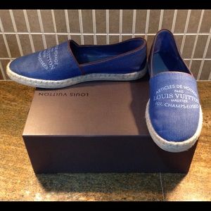 Louis Vuitton Denim Espadrilles