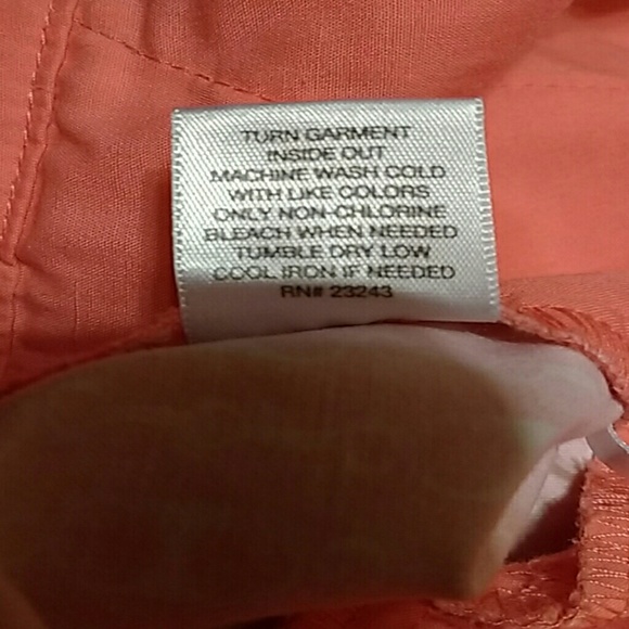 • {NY & Co} Orange Soda Tab Shorts - Picture 7 of 7