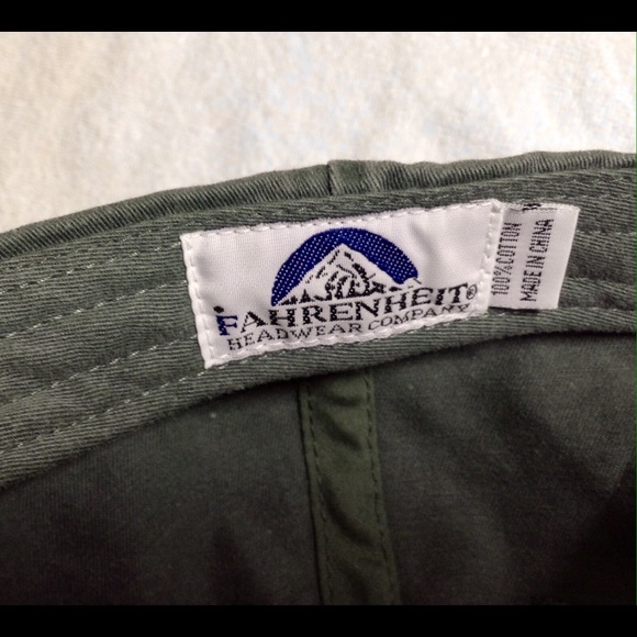 Fahrenheit mount Vernon face hat in army green - Picture 4 of 4