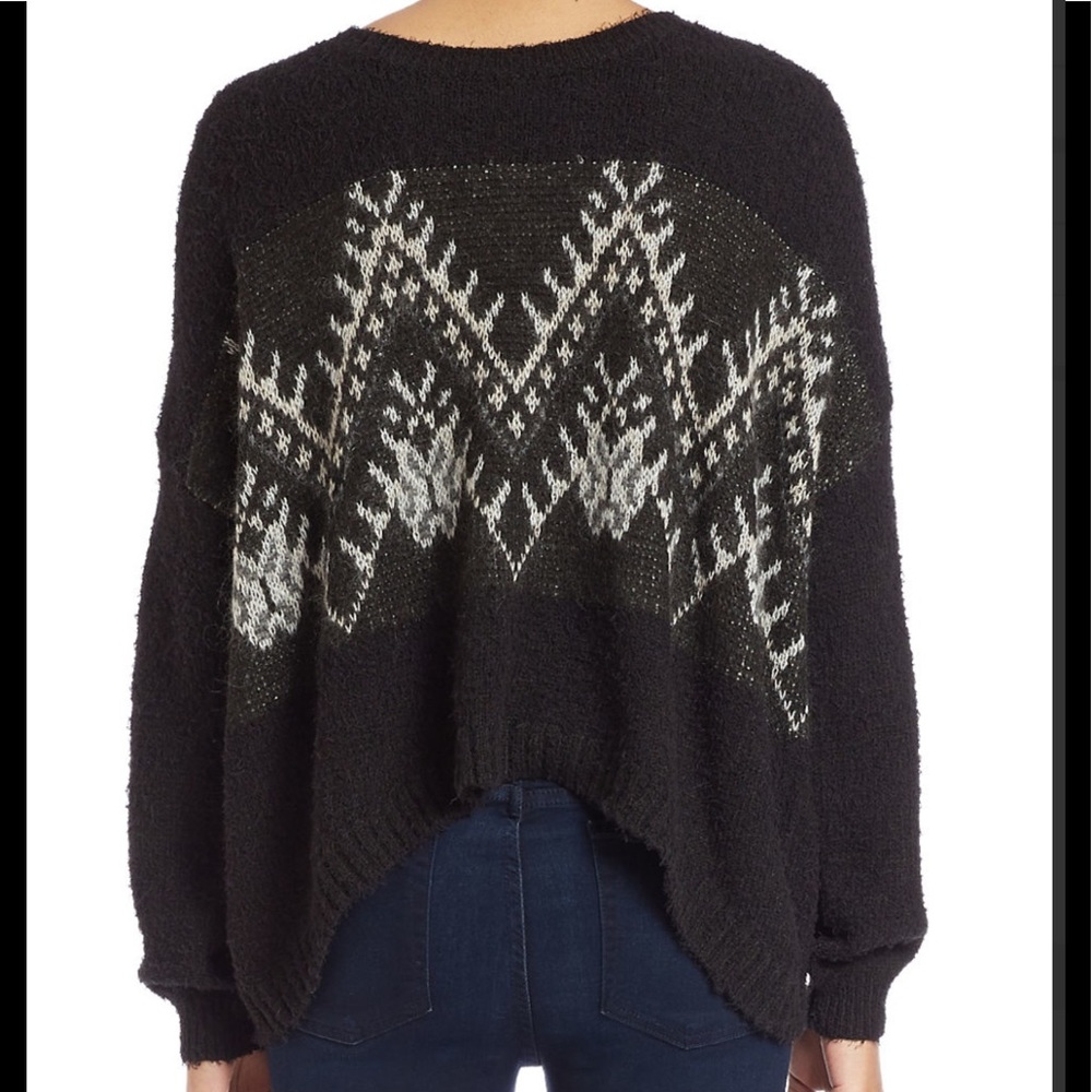 💥$395 Alpaca Wool Blend Black PRE DKNY Sweater