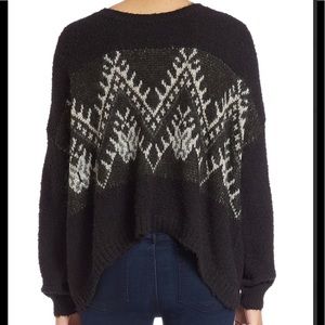 💥$395 Alpaca Wool Blend Black PRE DKNY Sweater