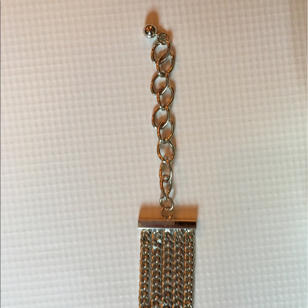 SILVER CHOCKER NECKLACE - Picture 5 of 6