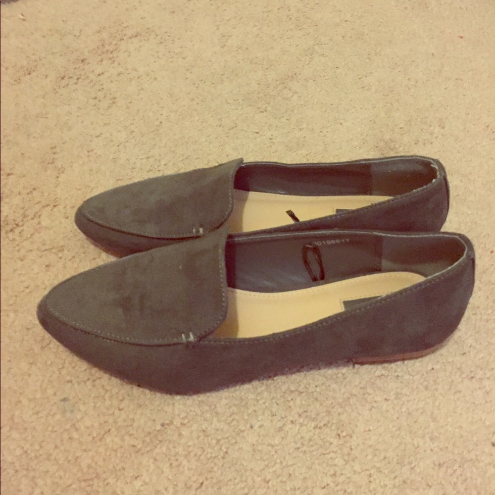 Forever 21 Olive driving shoes
