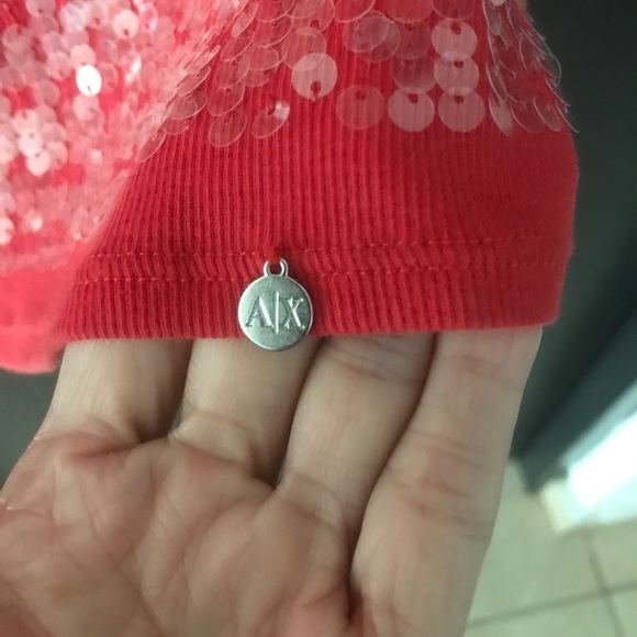 Armani exchange coral top - Picture 2 of 3