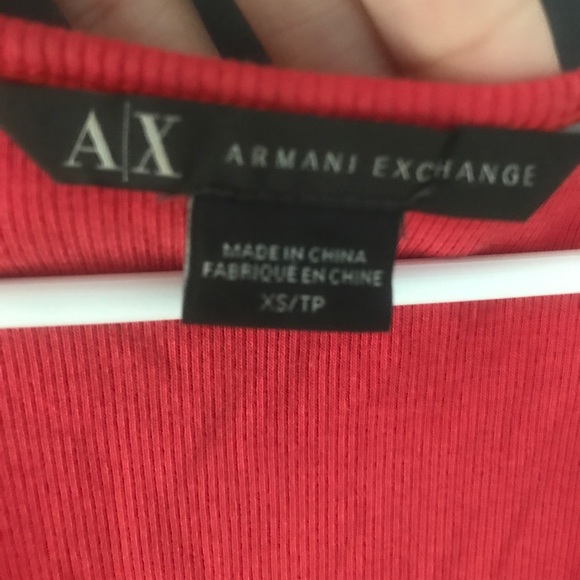 Armani exchange coral top - Picture 3 of 3