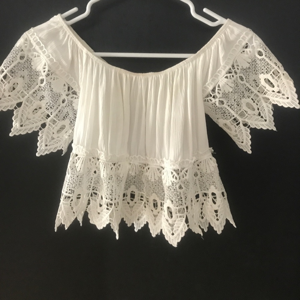Lace White top