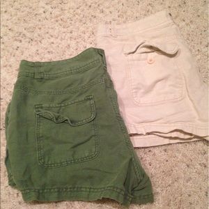 J Crew linen shorts