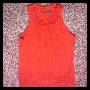 Burnt orange halter top - Sz L.