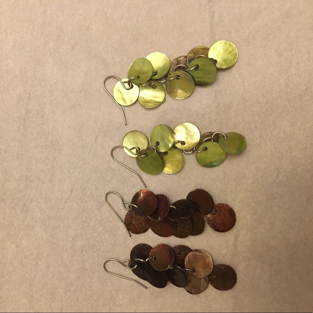 Dangly earrings