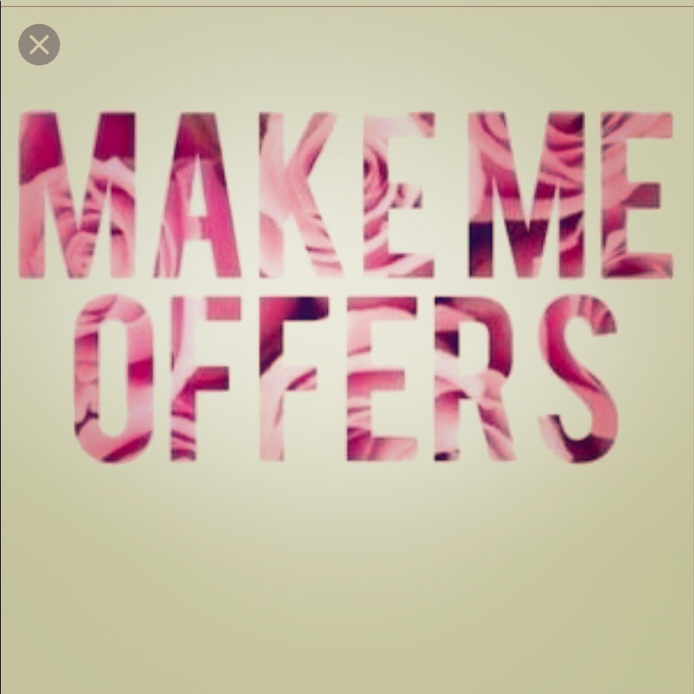 Make me offers but remember Posh takes a cut 😳