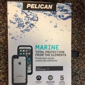 Pelican waterproof case, iPhone 7. Like new.