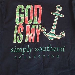 God is my anchor tee