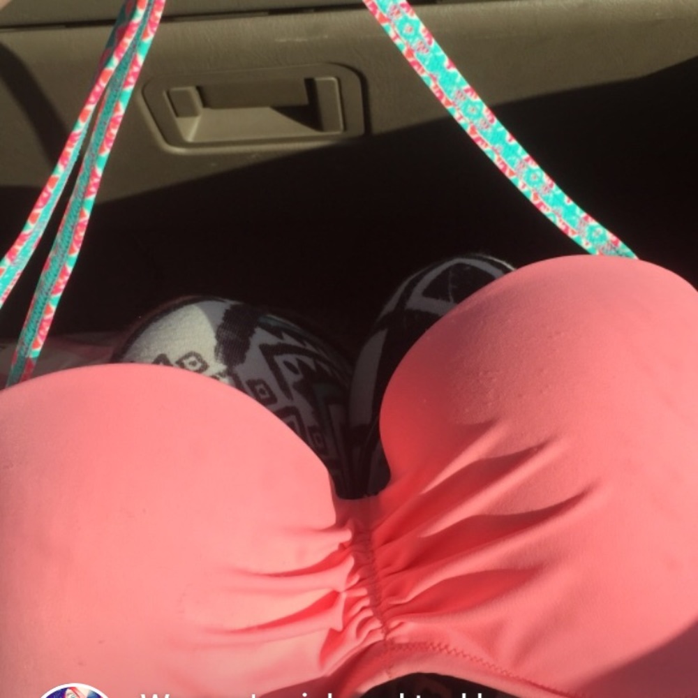 Victoria's Secret bathing suit bra top