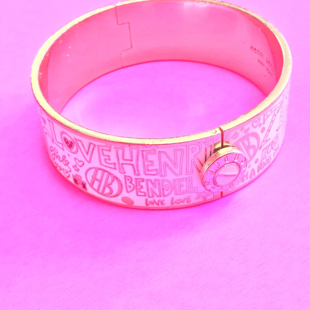 Henri Bendal Graffiti Print Bangle
