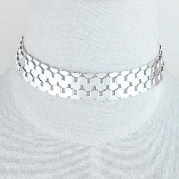 🎉🎉 choker necklace - a available in silver - Picture 4 of 4