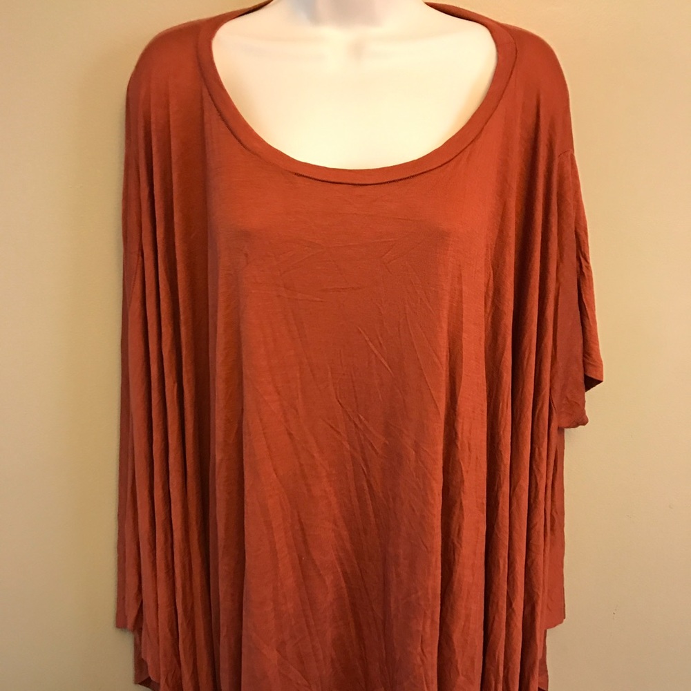 Free People draped shirt