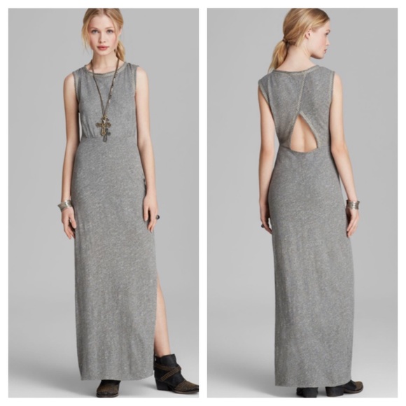 Free People Dresses & Skirts - Free People Gray Sabrina Dress