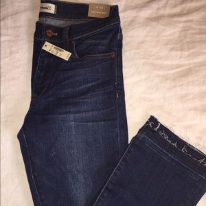 Madewell Cali Demi Jeans Drop hem/ Mitchell wash