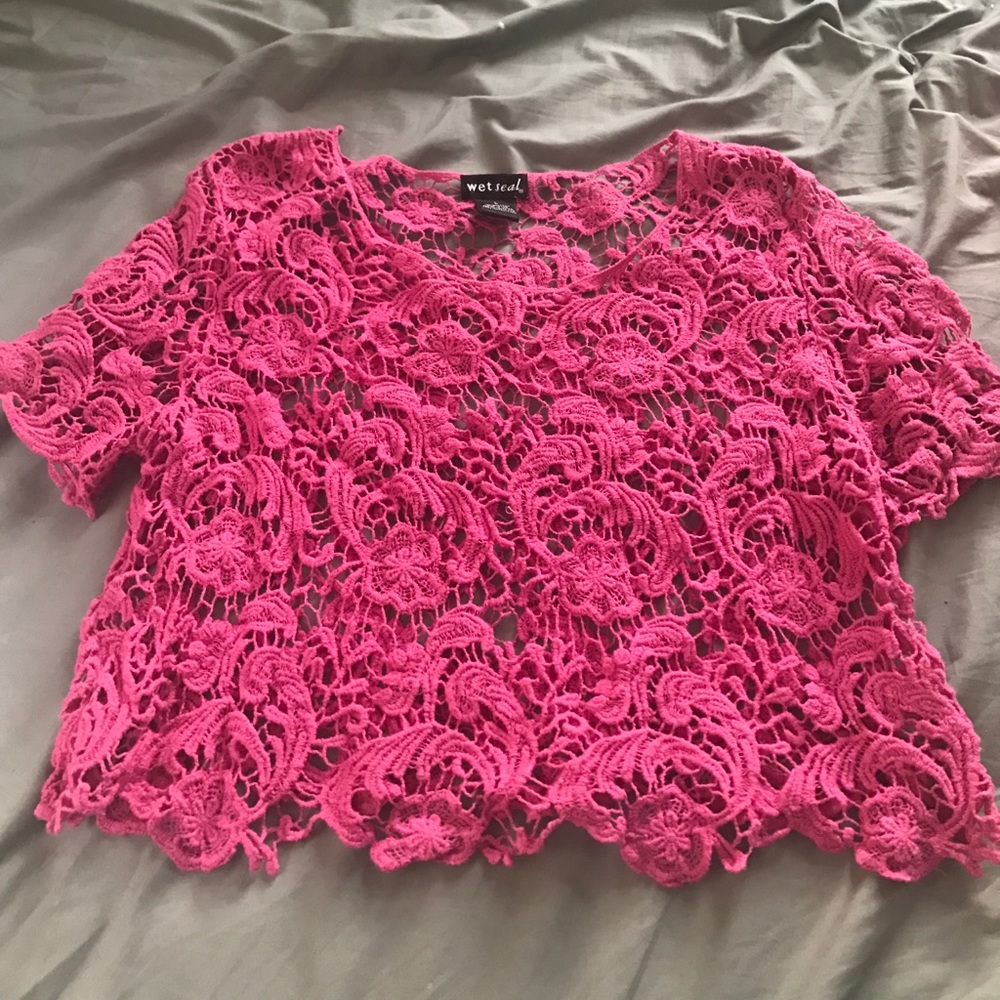 Wet Seal Lace Shirt