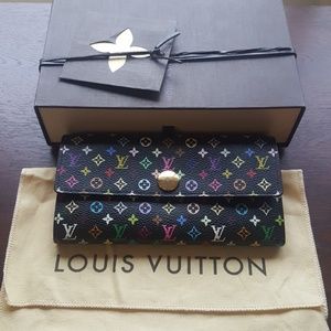 L.v. multicolor sarah wallet