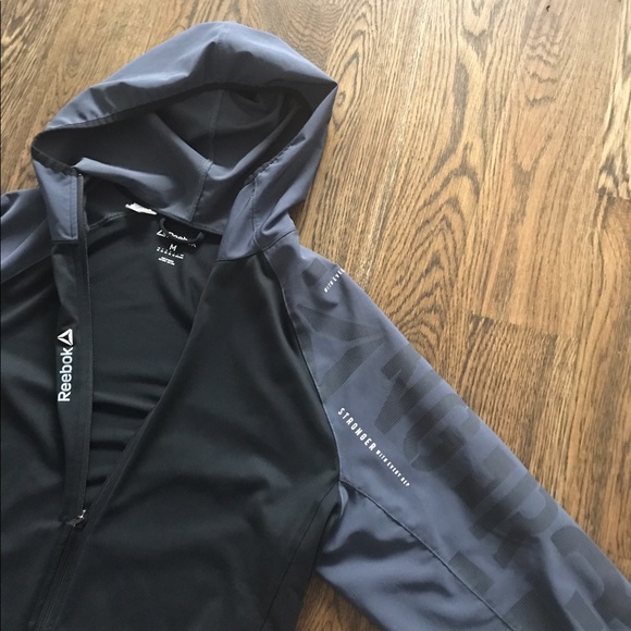 reebok running jacket mens