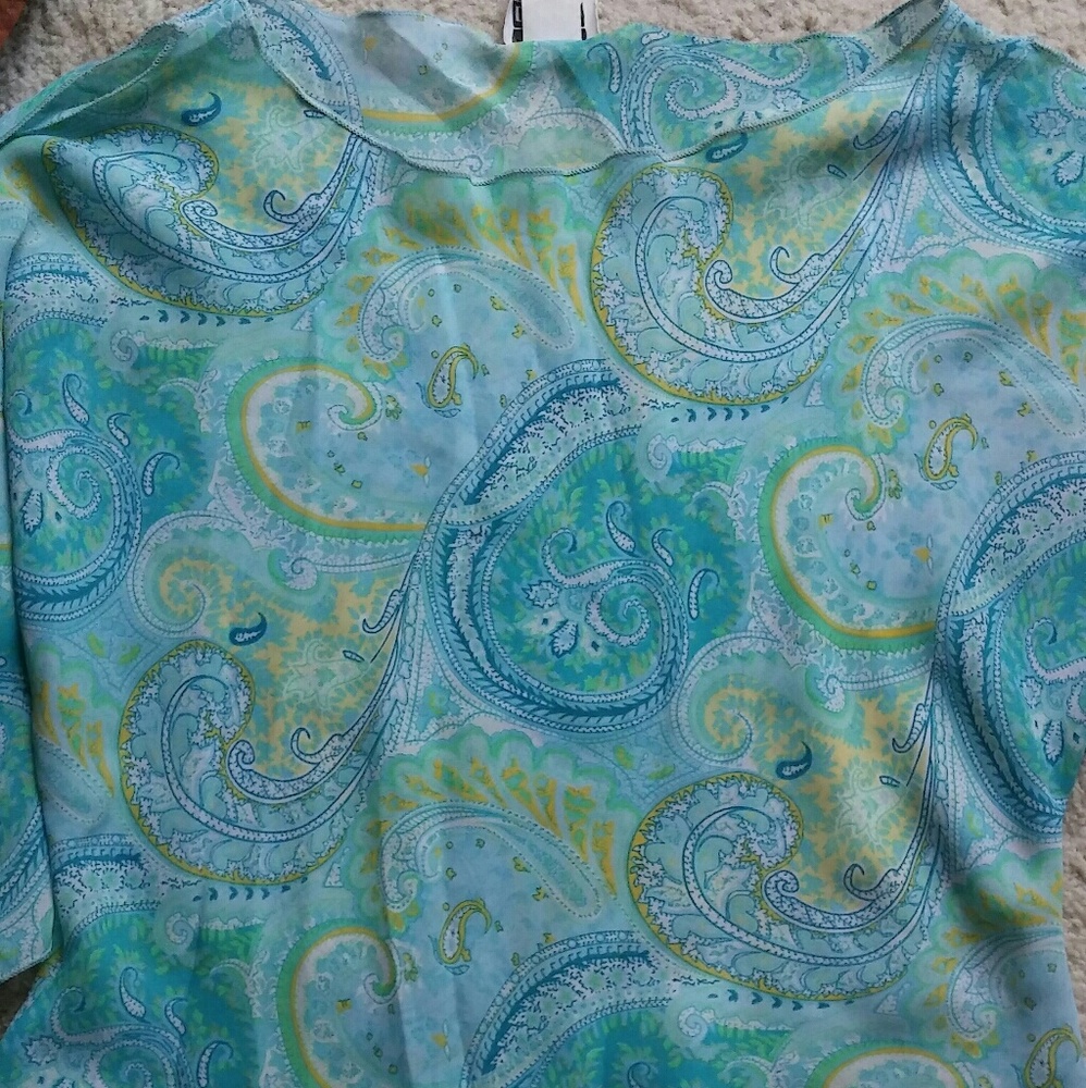 Sheer blouse