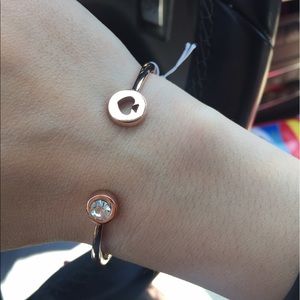 Kate spade ♠️ rose gold bangle