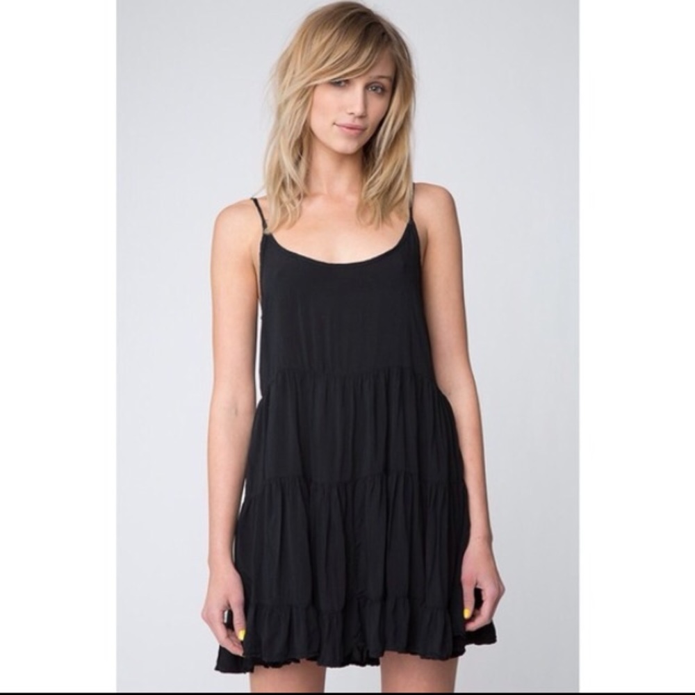 Brandy Melville Jada Dress Black Size Small EUC