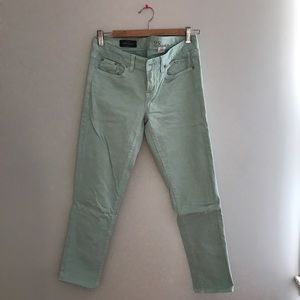 JCrew toothpick ankle jeans