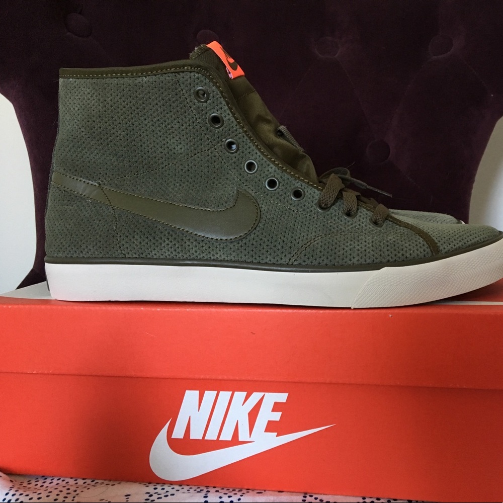Green Nike High Tops