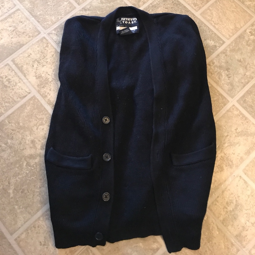 Kids uniform cardigan
