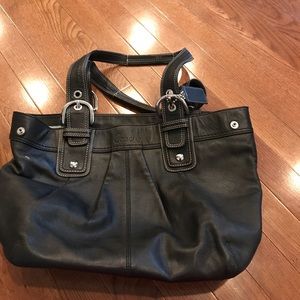 Coach bag great condition black large