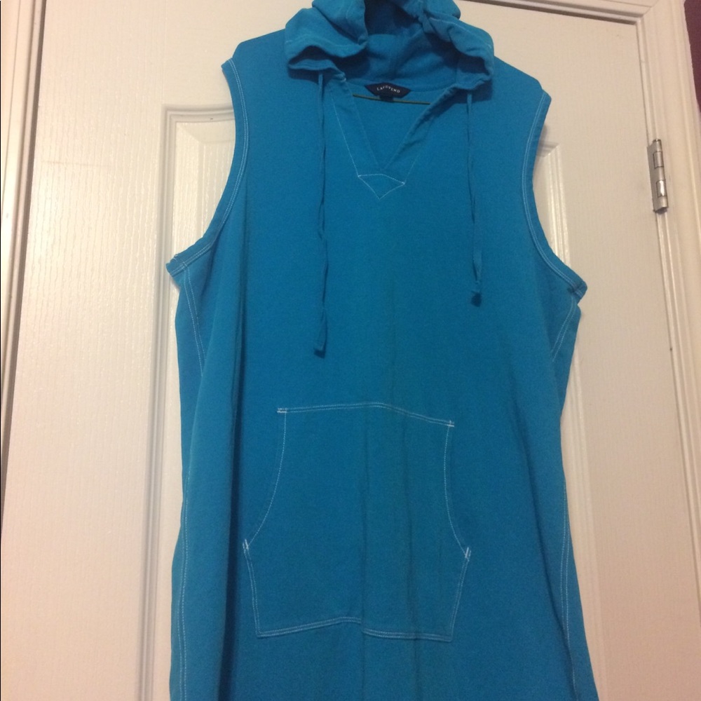 Beach cover up with hoodie