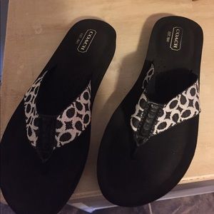 Authentic  Coach sandals